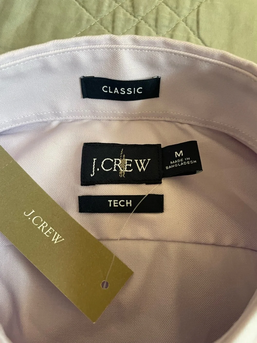J. Crew Bowery performance stretch dress shirt spread collar Size M $98‎ BX291